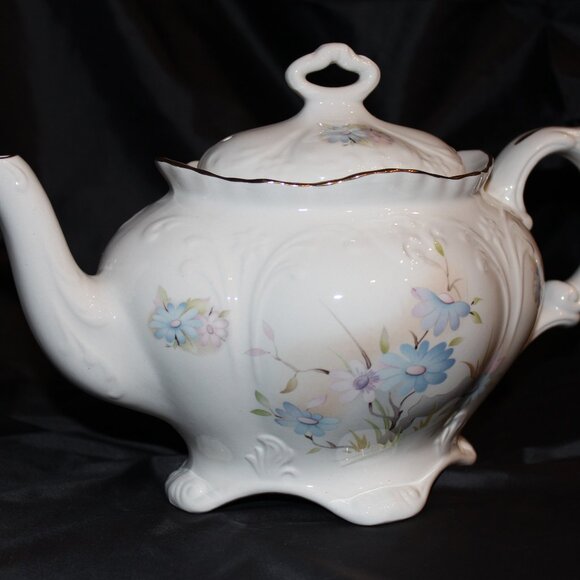 Vintage James Kent "Old Foley" Footed Teapot - Picture 4 of 8